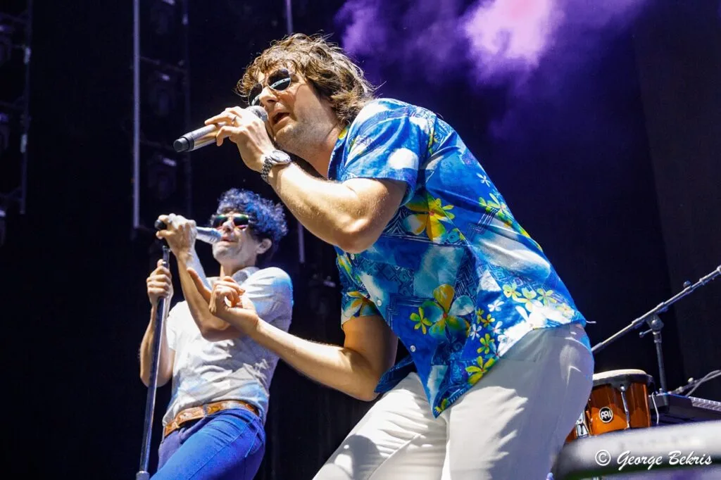Yacht Rock Revue performing live on stage