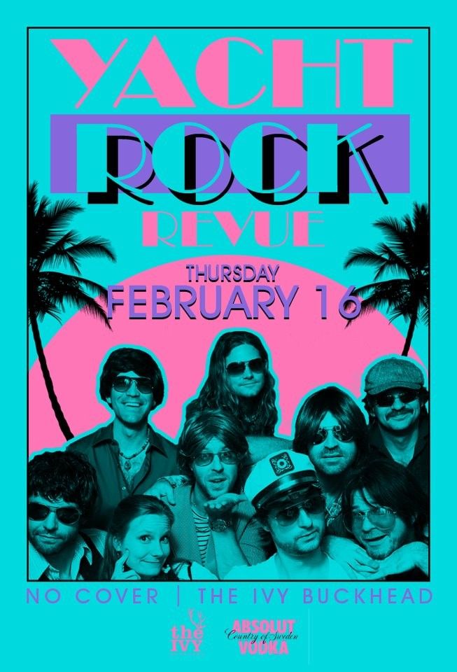 Yacht Rock Revue concert tour poster 2026–2027